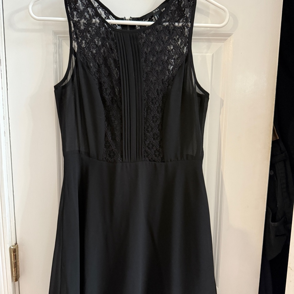 Forever 21  Black Lace Mini Dress